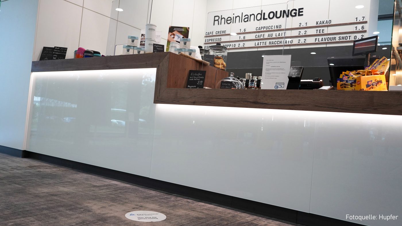 TÜV Rheinland Barista Bar in Köln