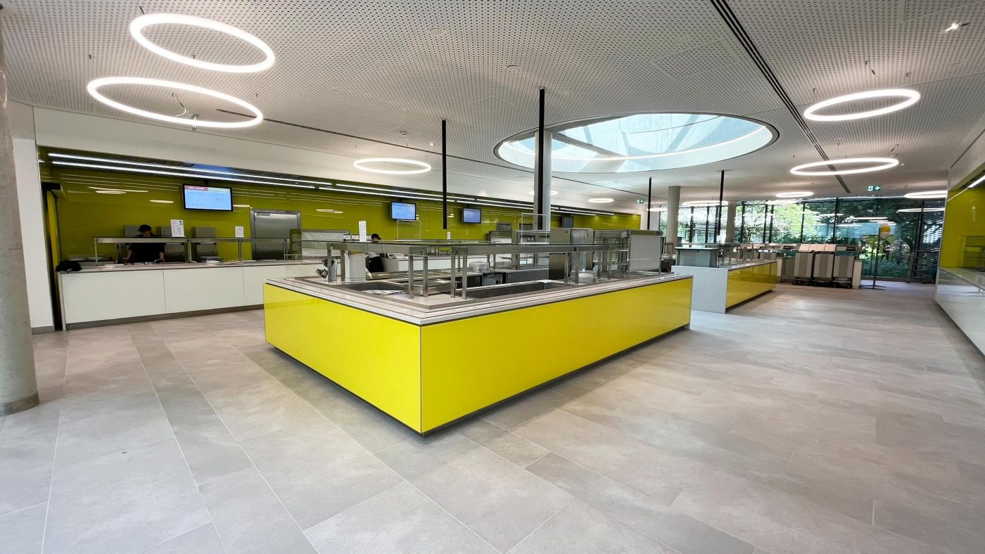 Mensa der Universität in Ulm