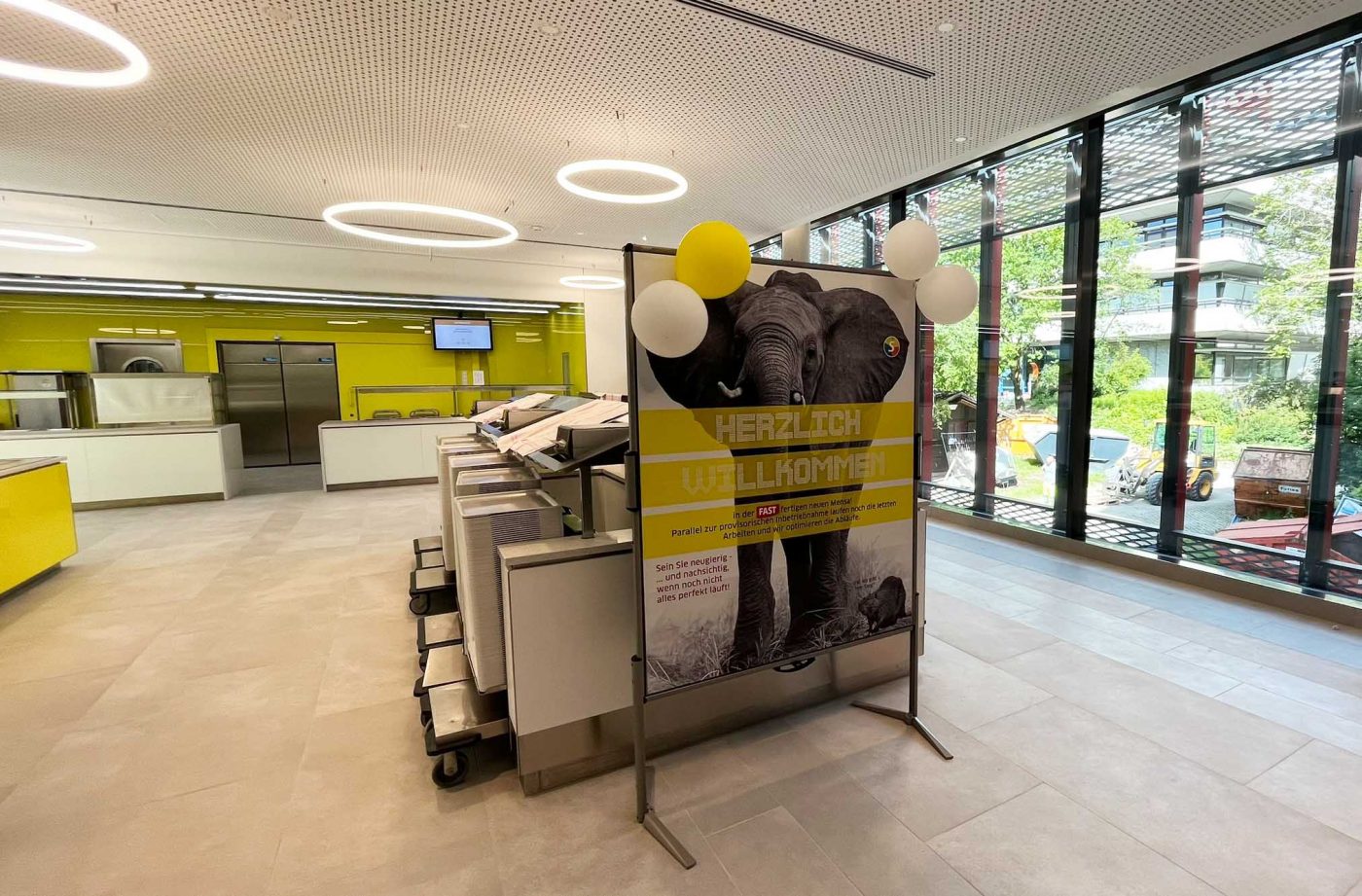 Mensa Universität Ulm- opening