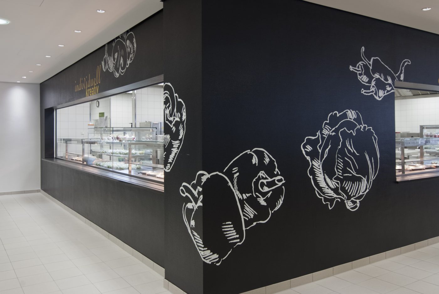 Continental AG Frankfurt - Speisenausgabe