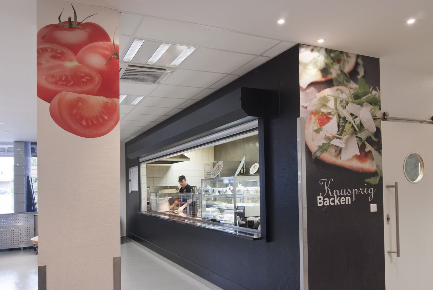 Continental AG Frankfurt - Speisenausgabe